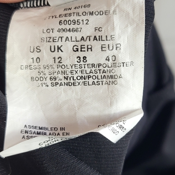 Magicsuit Parker Underwire One Piece Swimsuit Dress in Blue Jean Size US 10 - Picture 11 of 11